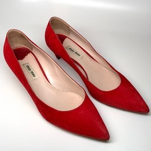 Miu miu kitten heels